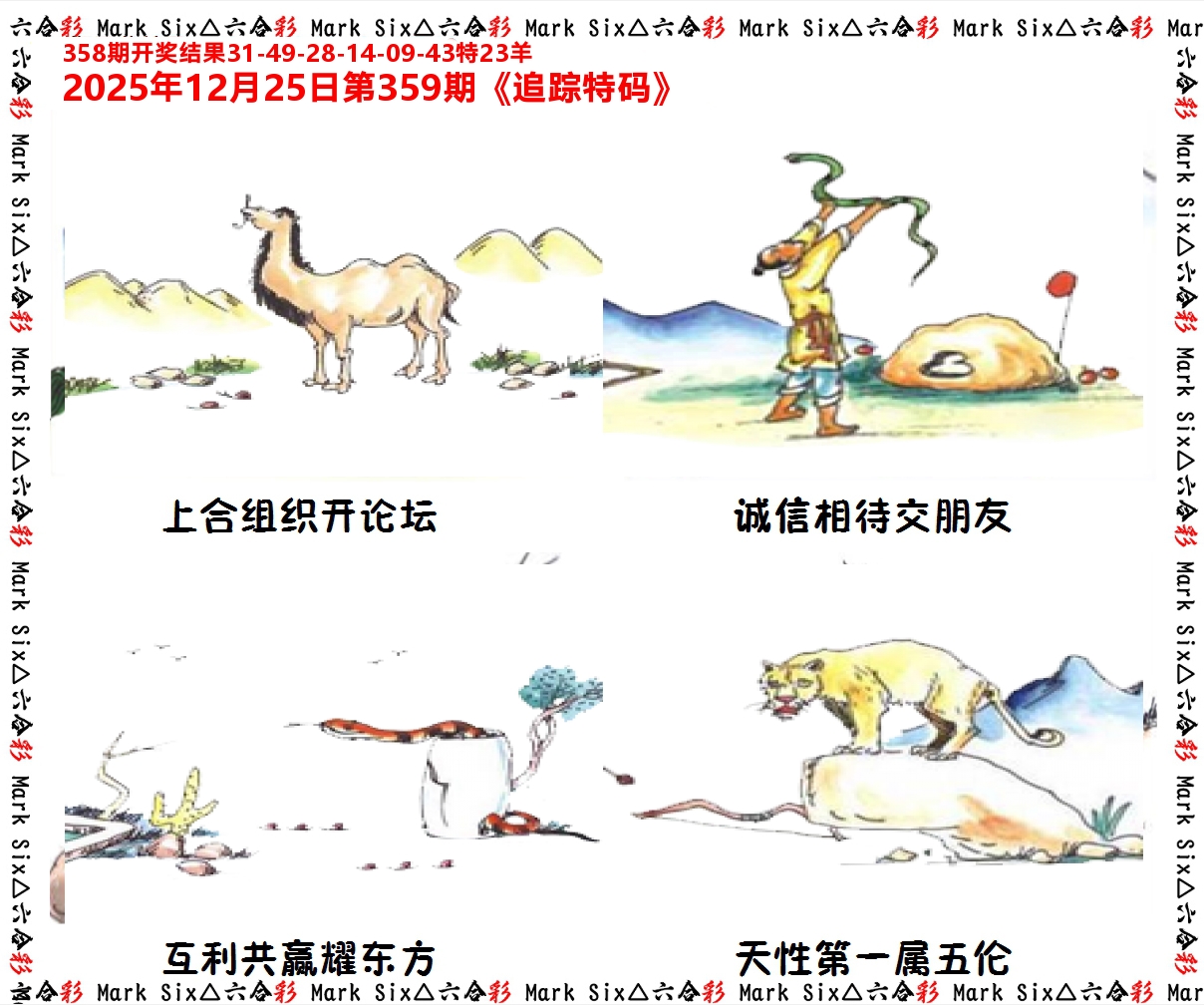 追踪特码 第359期