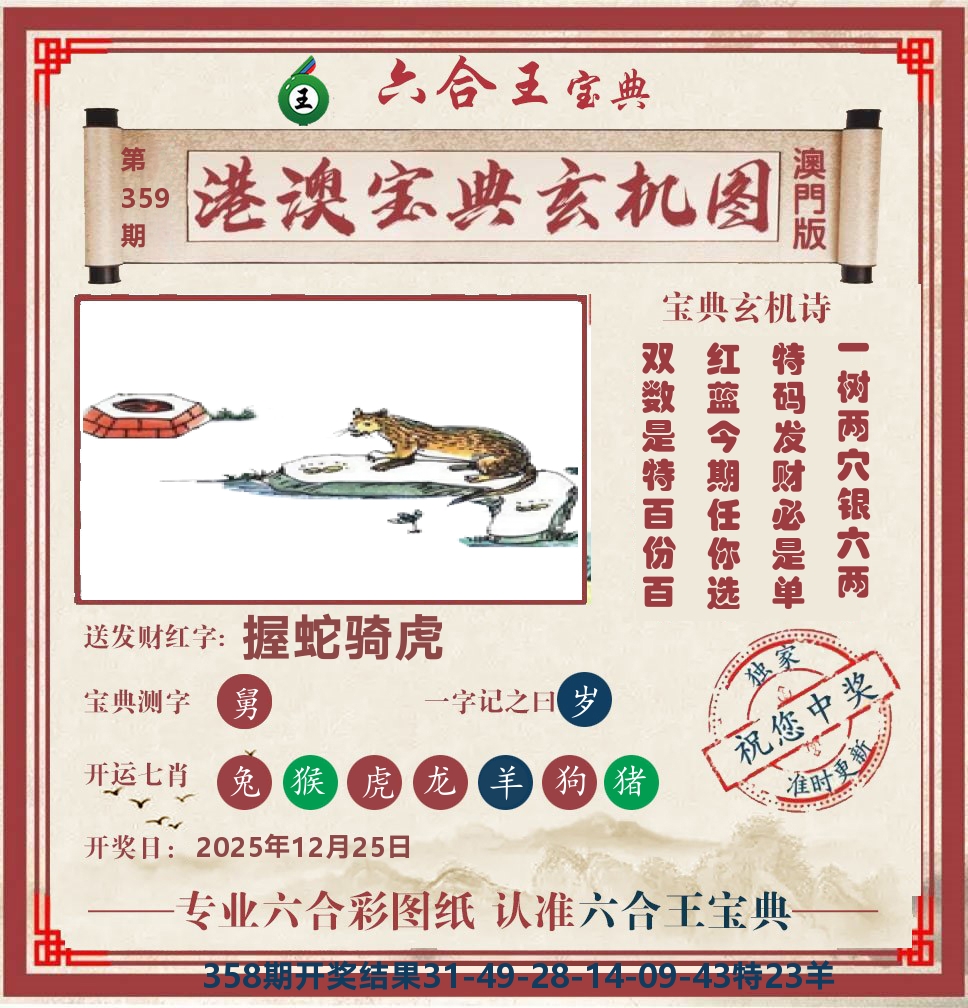 六合王宝典玄机 第359期
