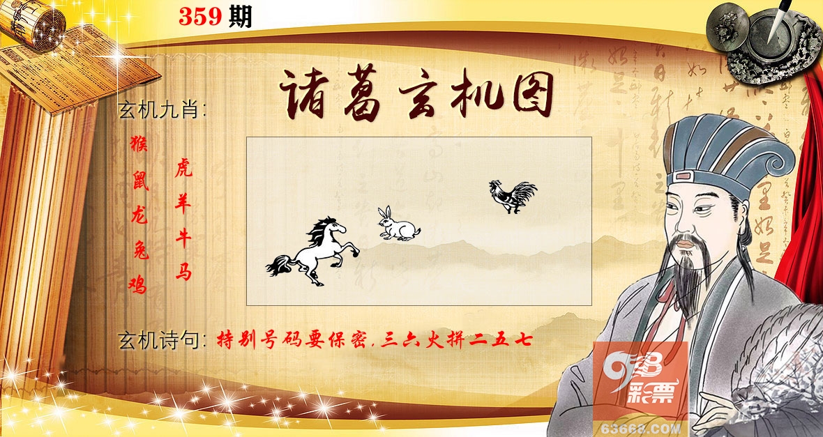 诸葛玄机图 第359期