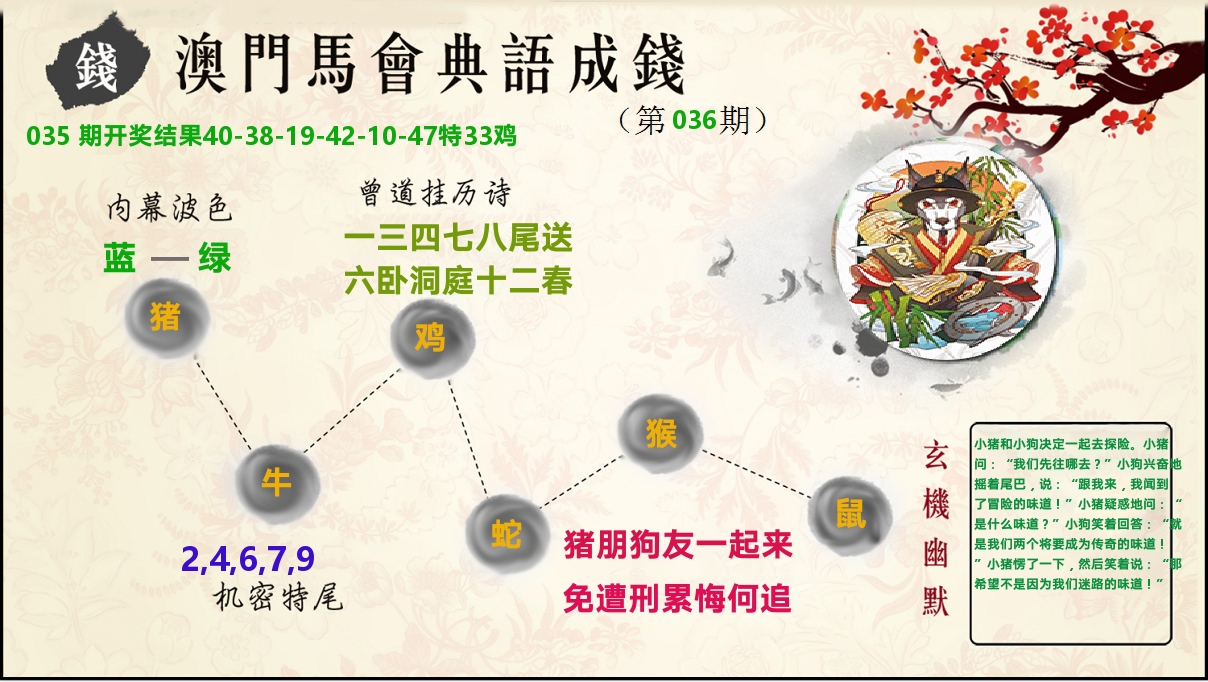 典语成钱 第36期
