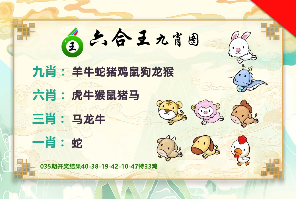 六合王九肖图 第36期
