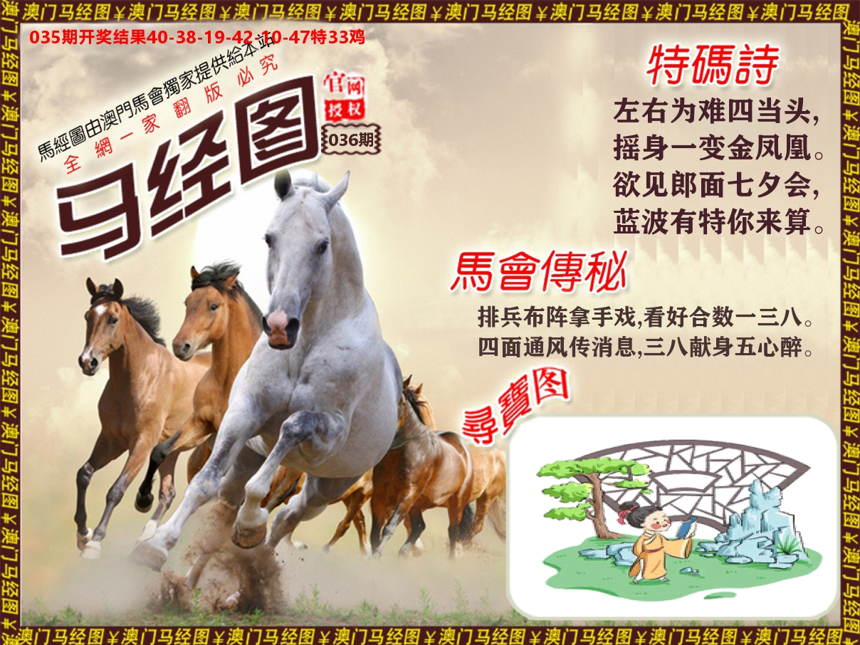 马经系列 第36期