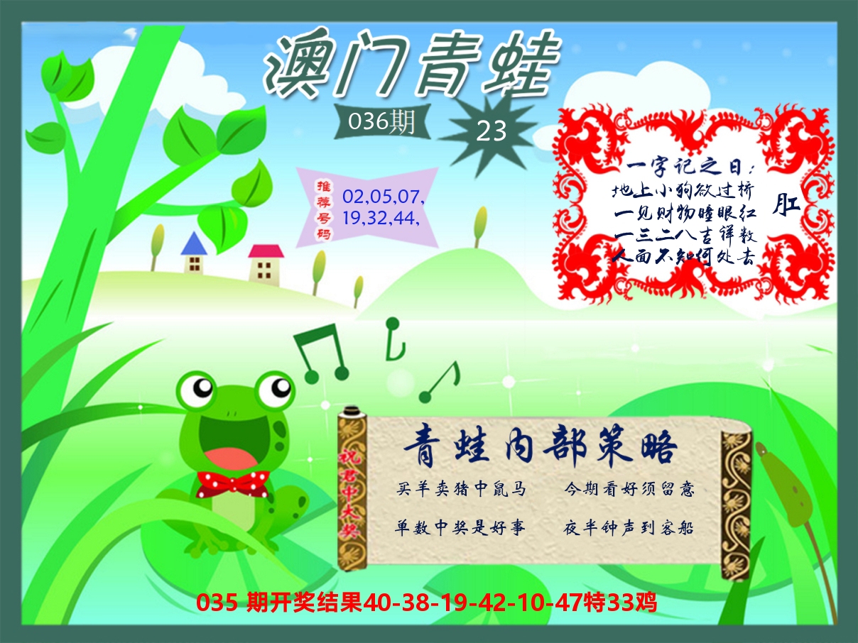 青蛙系列23 第36期