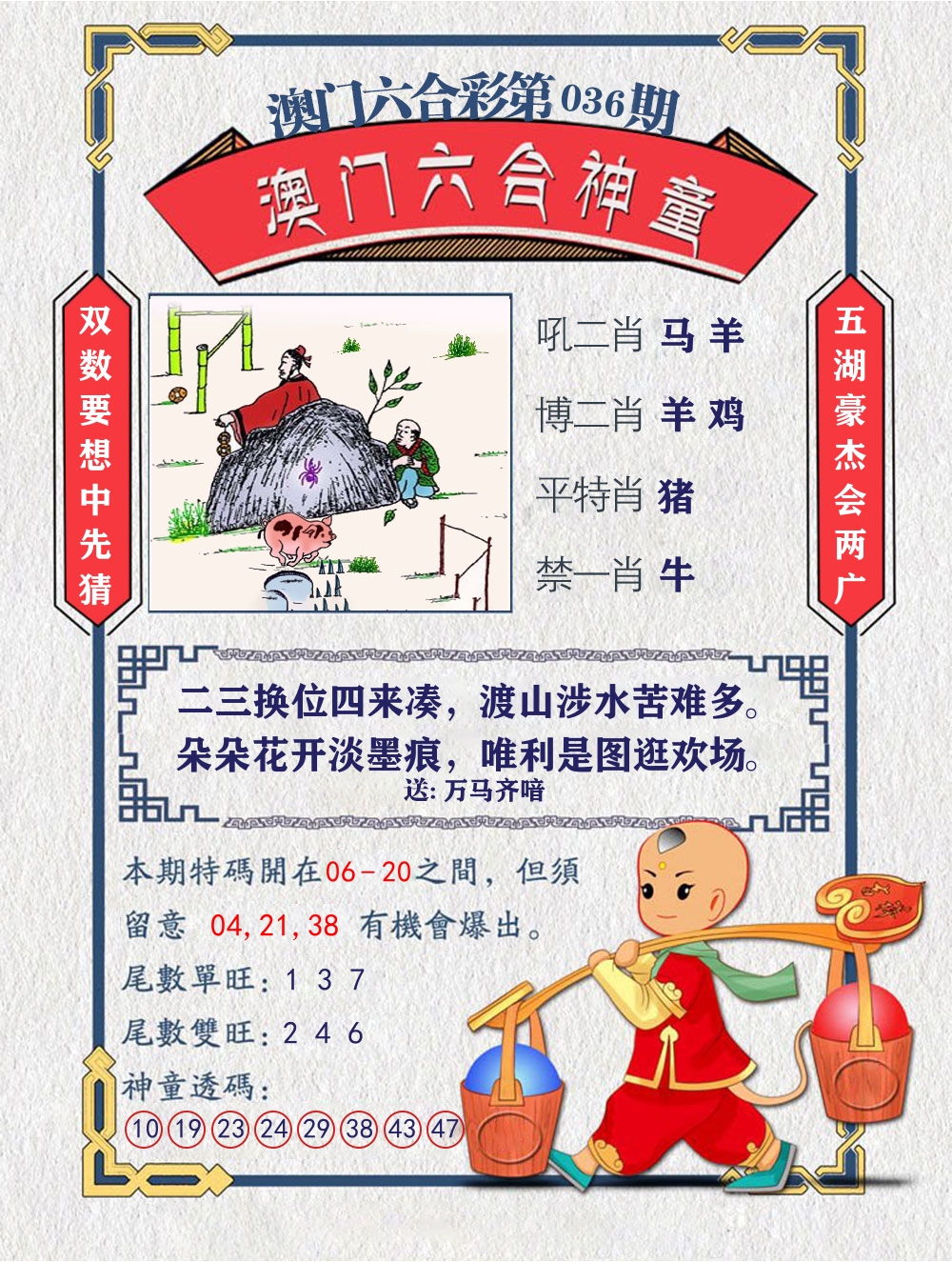 六合神童 第36期