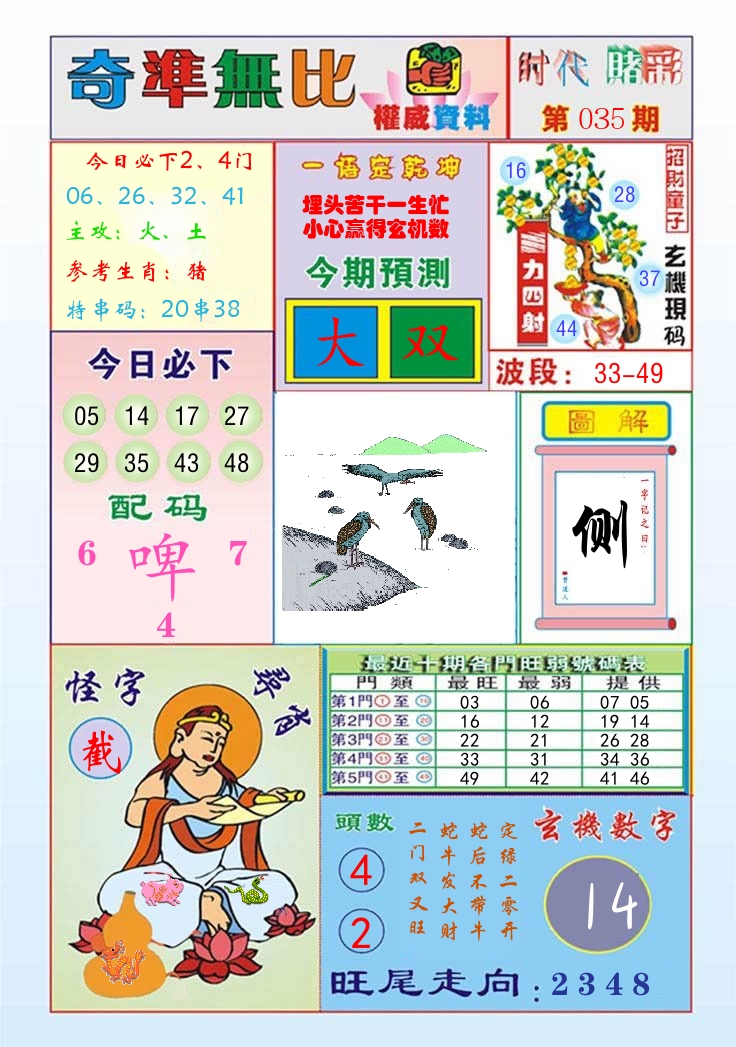 时代赌彩 第36期