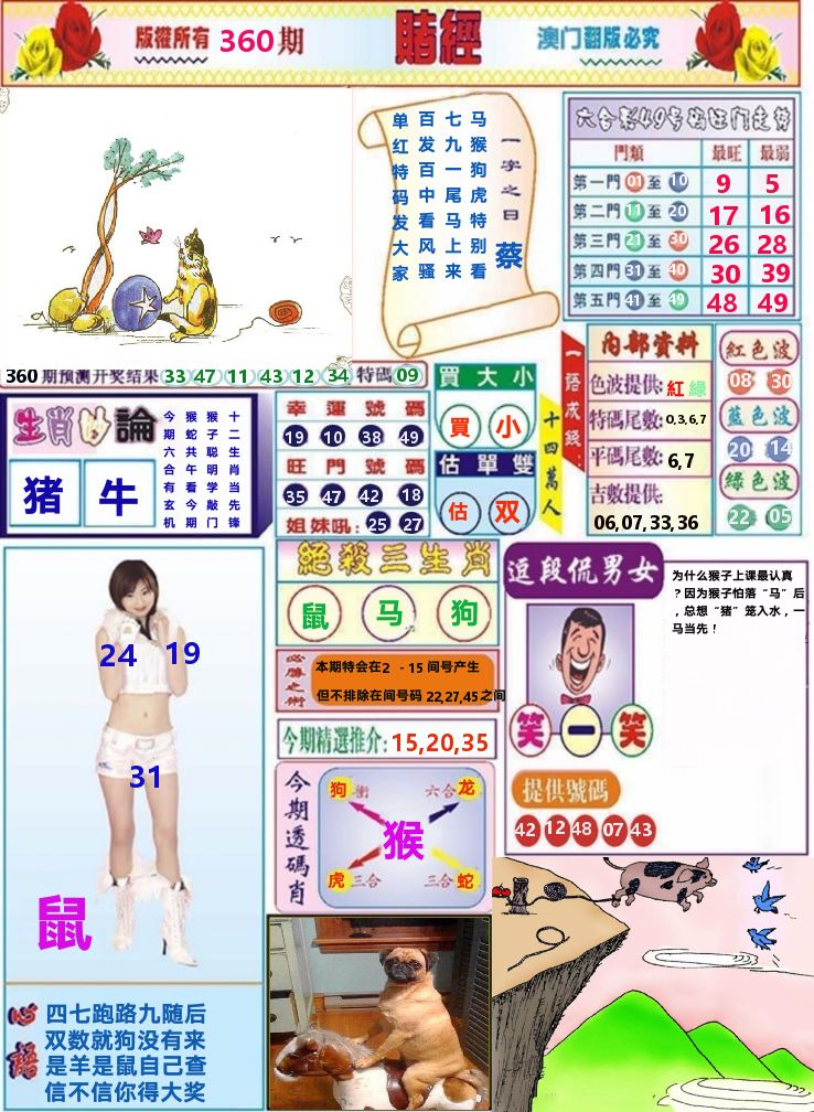 澳门赌经 第360期