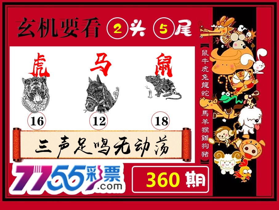 玄机要看 第360期