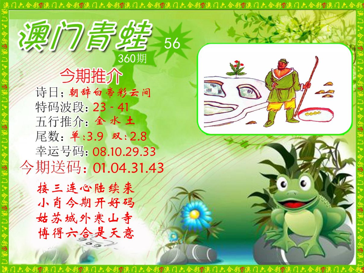 青蛙系列56 第360期