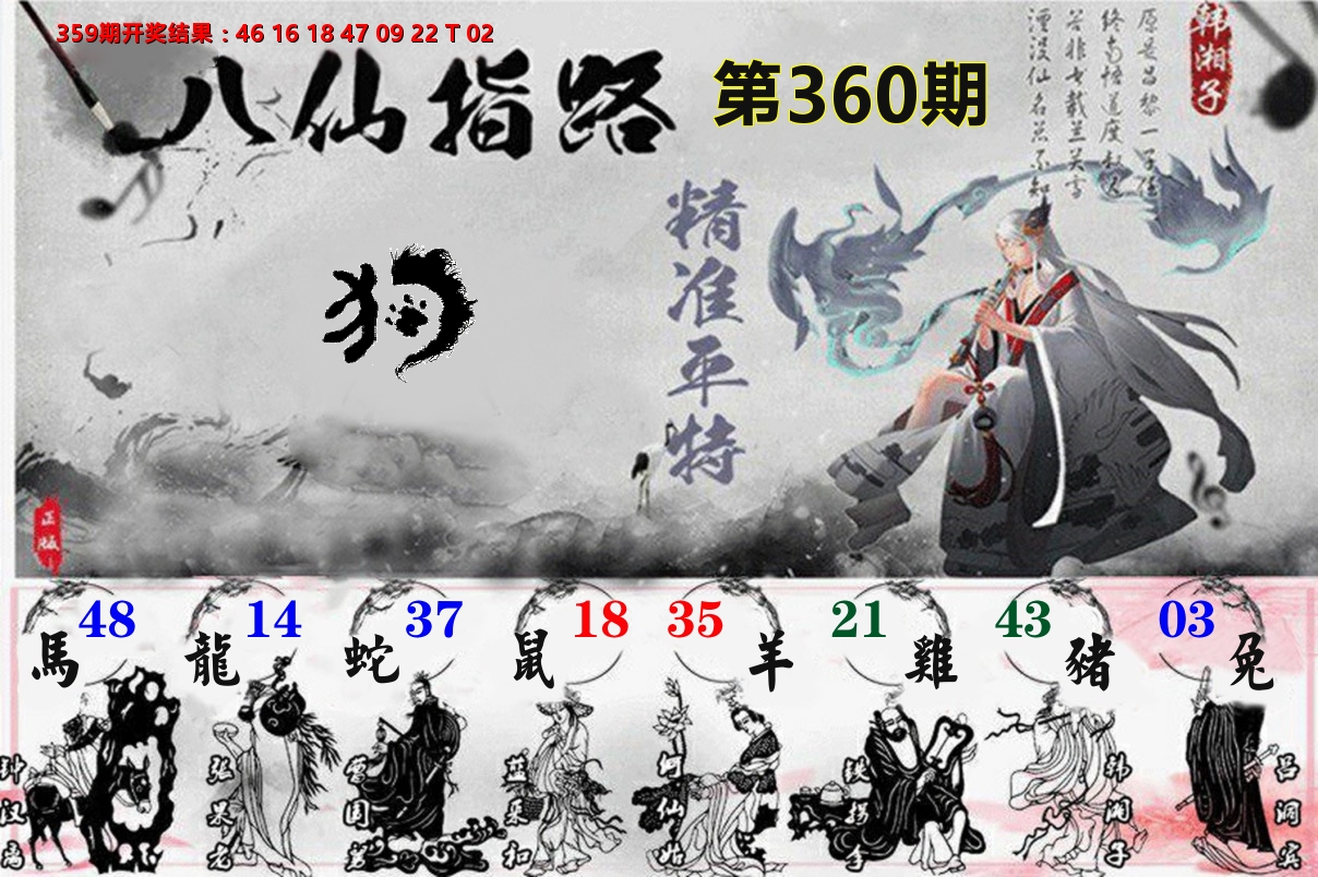 八仙指路 第360期
