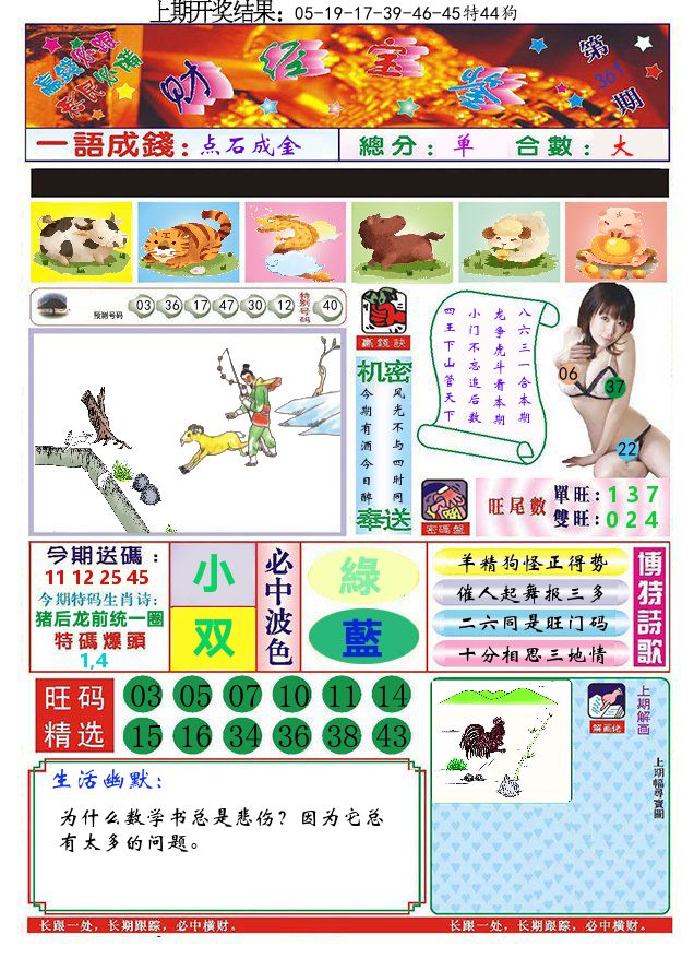 澳门财经宝鉴 第361期