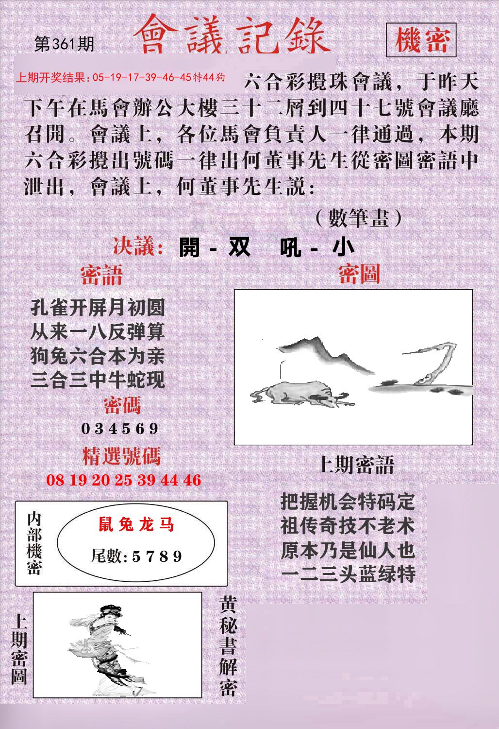 会议记录 第361期