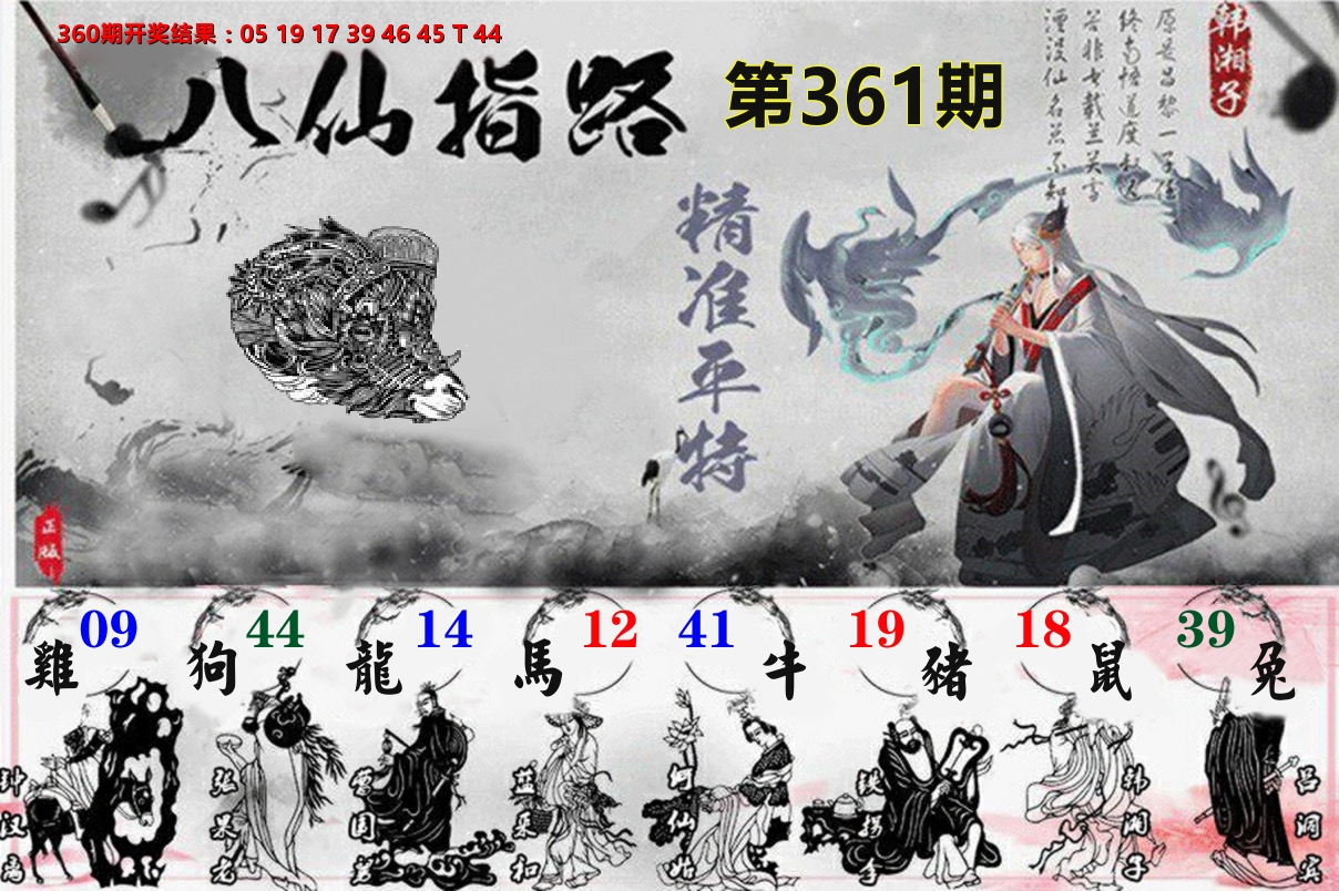 八仙指路 第361期