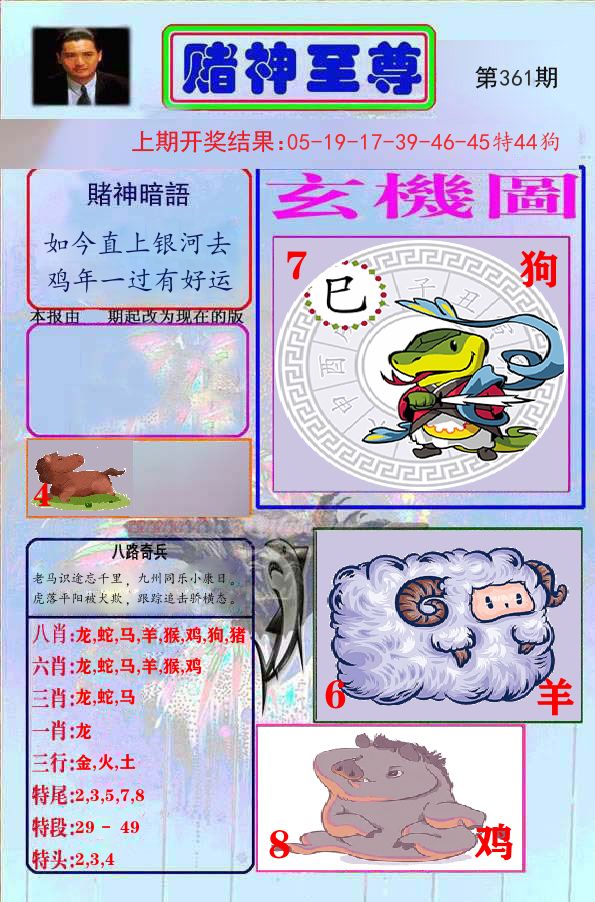 赌神至尊 第361期