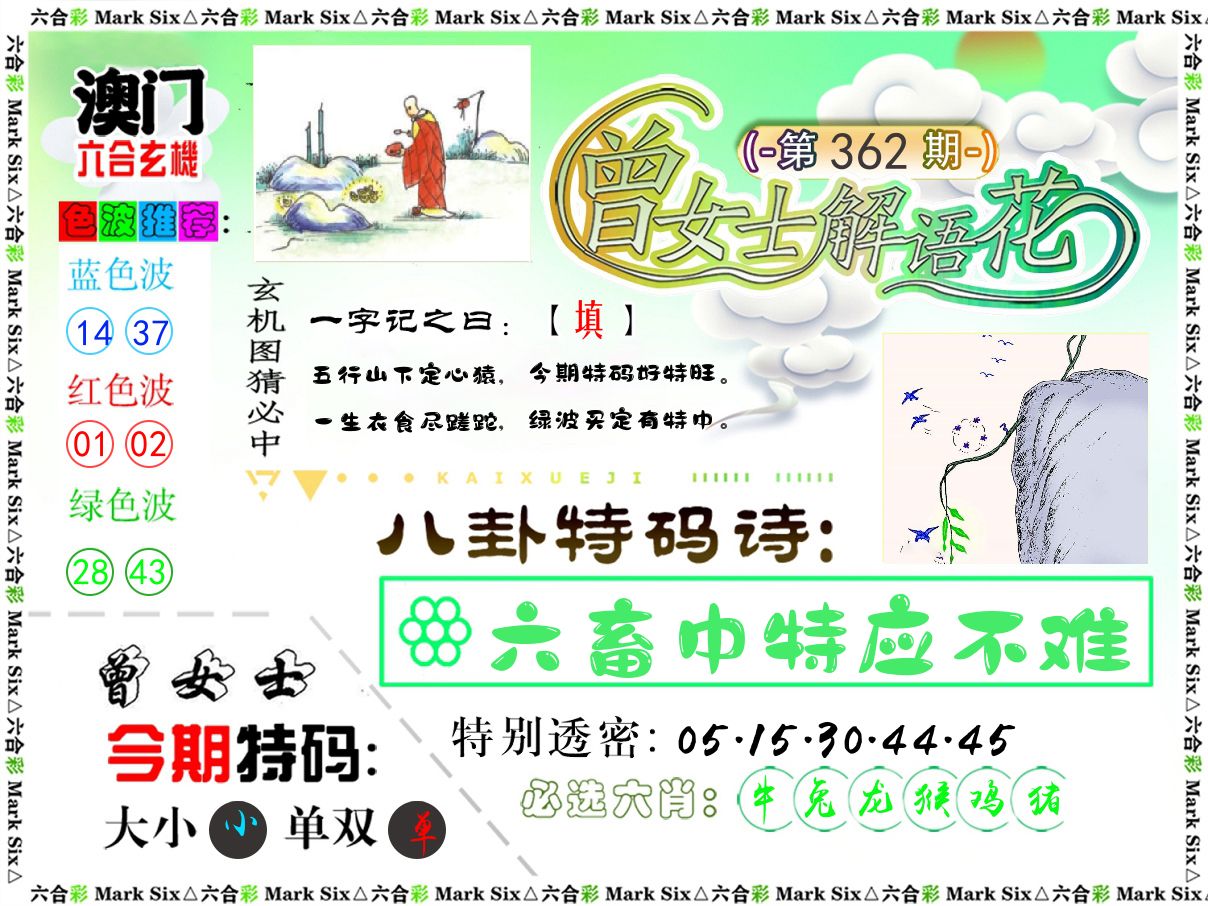 曾女士解语花 第362期