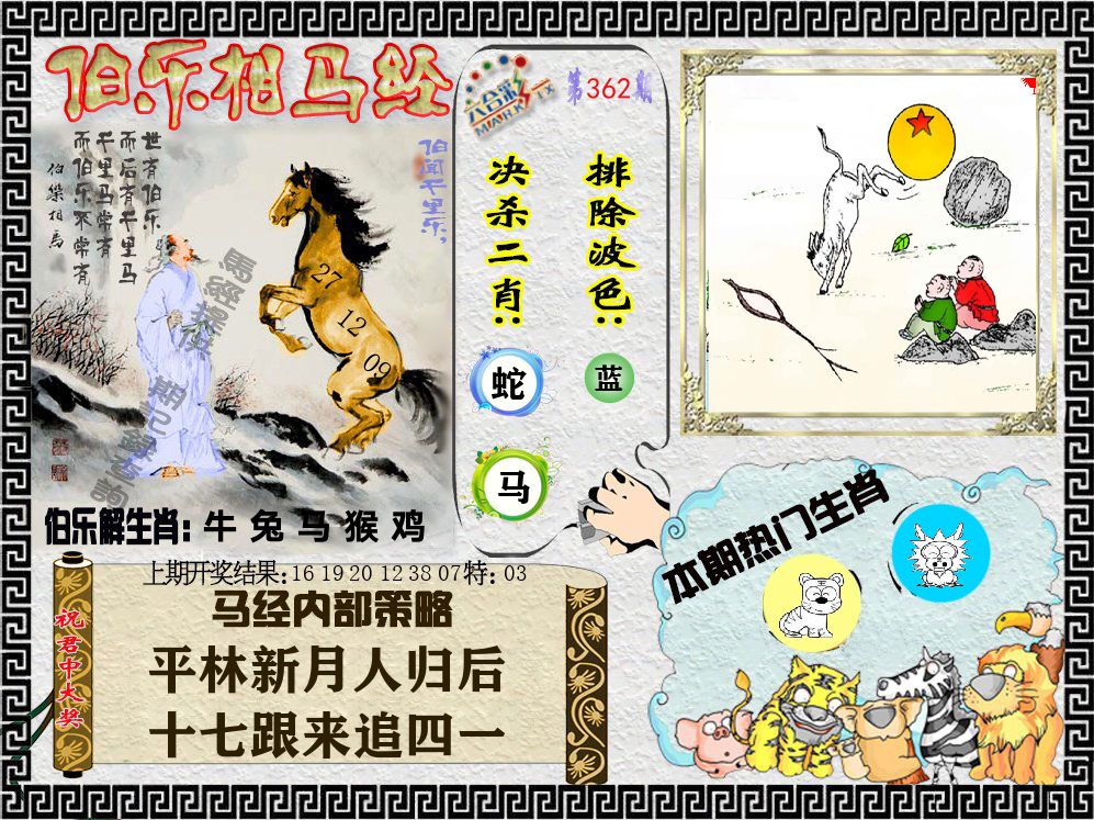 伯乐相马经 第362期