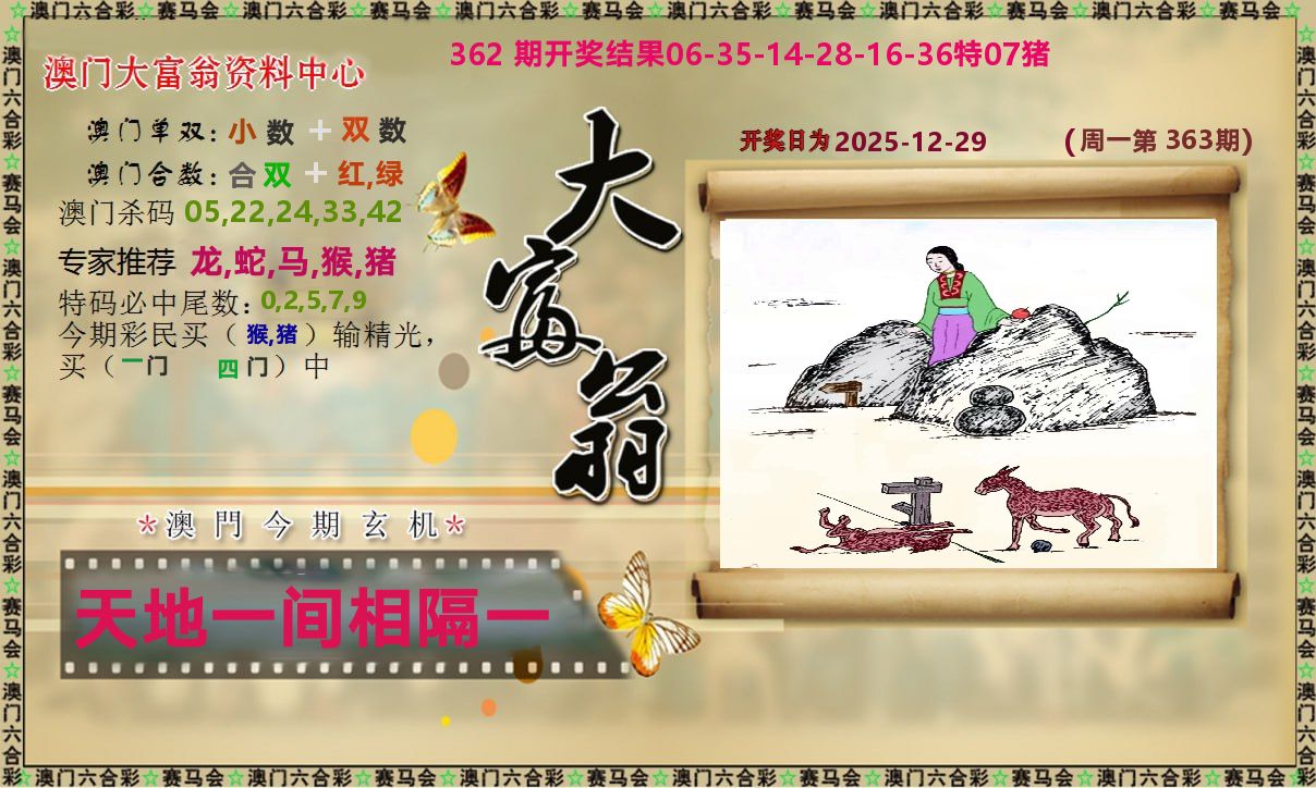 新大富翁 第363期