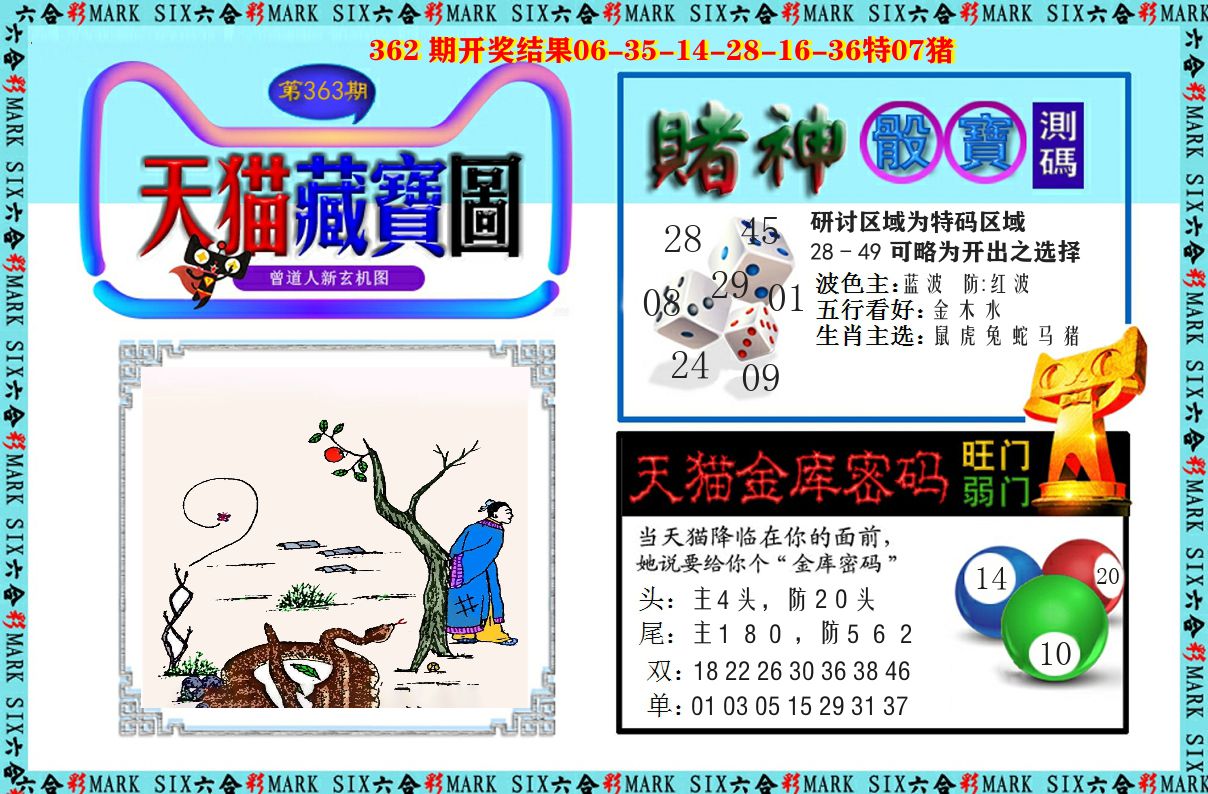 天猫藏宝图 第363期