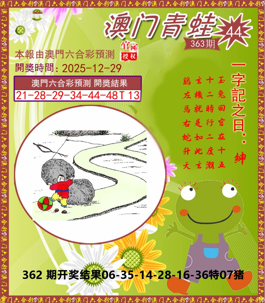 青蛙系列44 第363期