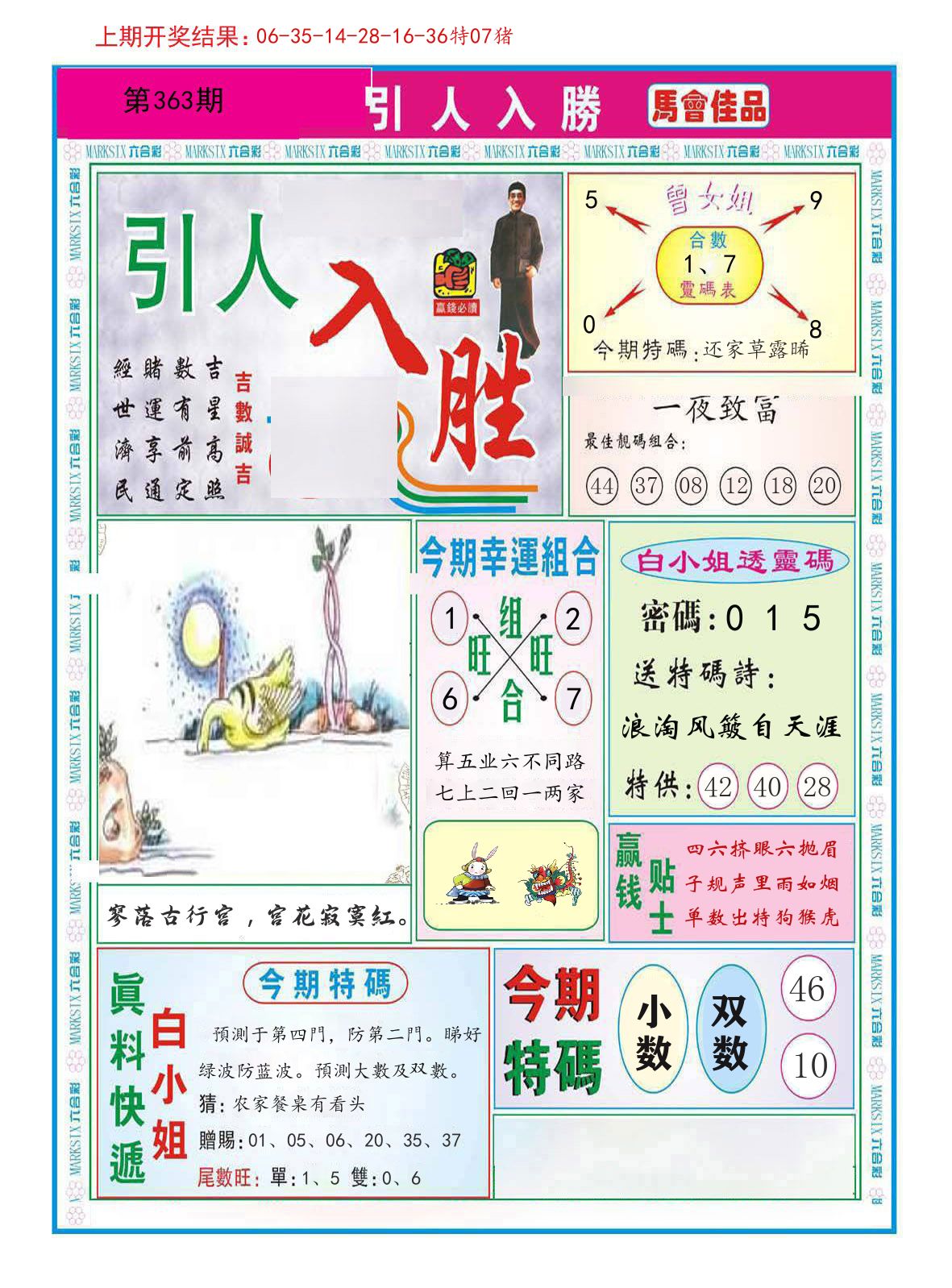 引人入胜 第363期