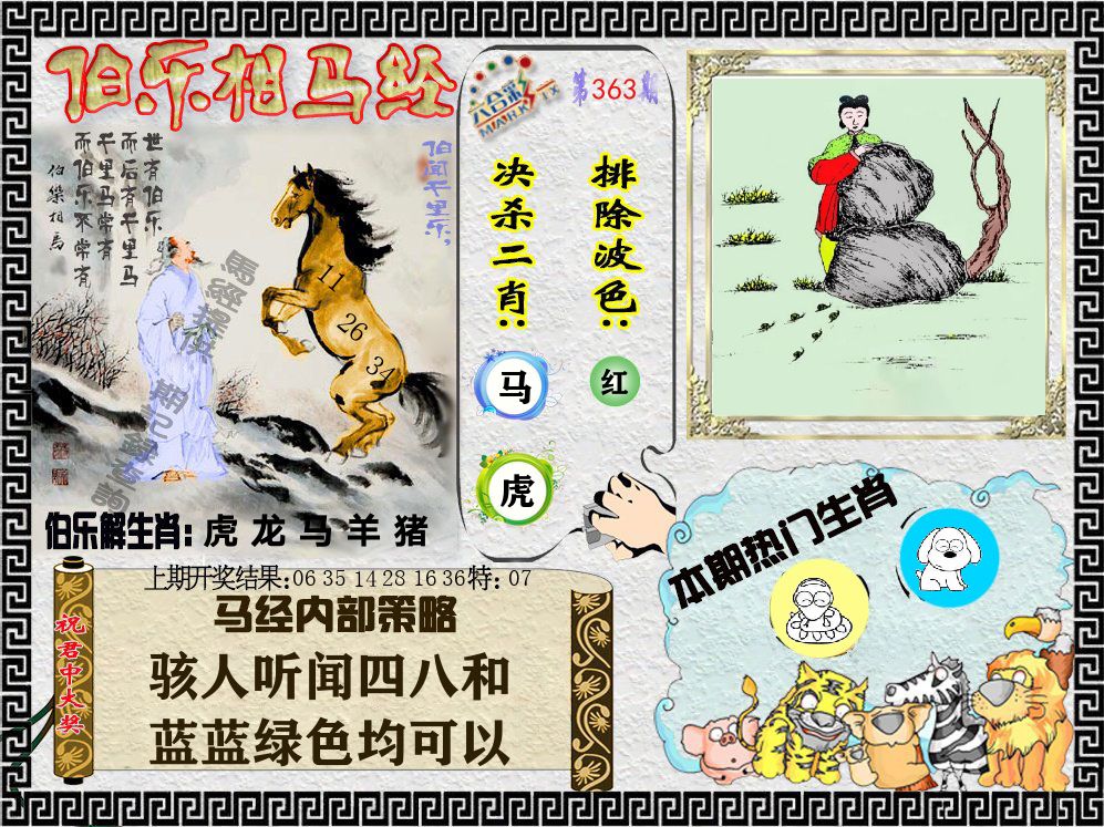 伯乐相马经 第363期