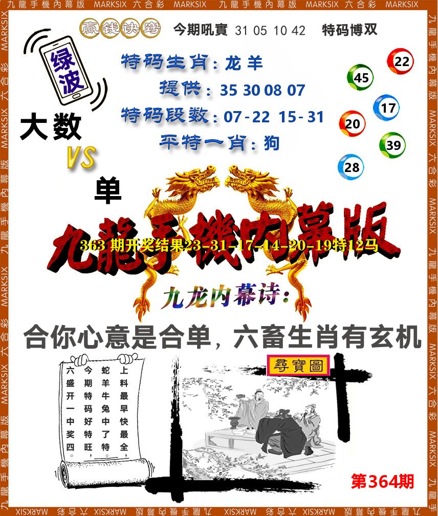 九龙手机内幕 第364期