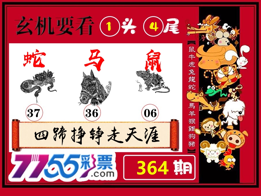 玄机要看 第364期