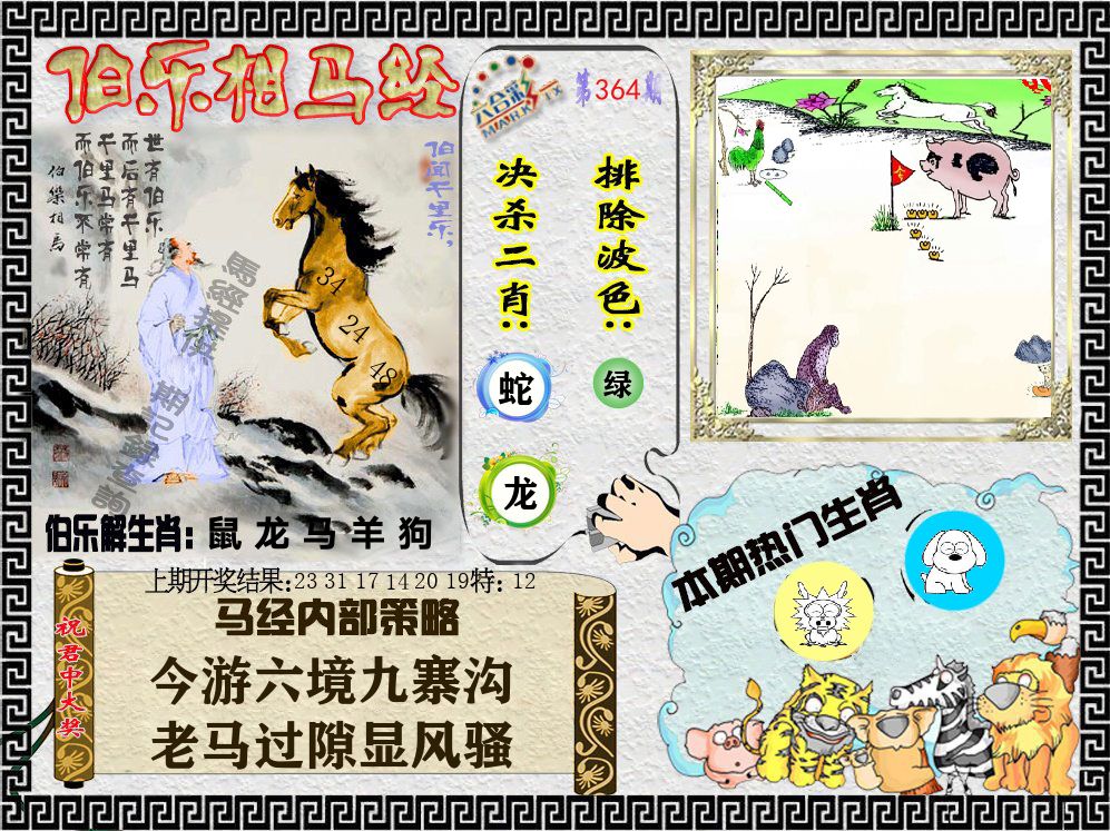 伯乐相马经 第364期