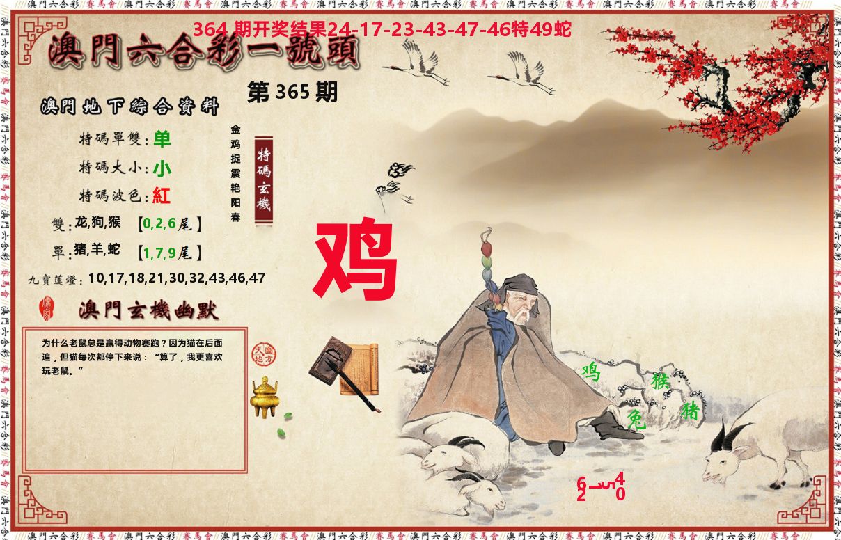 一号头 第365期