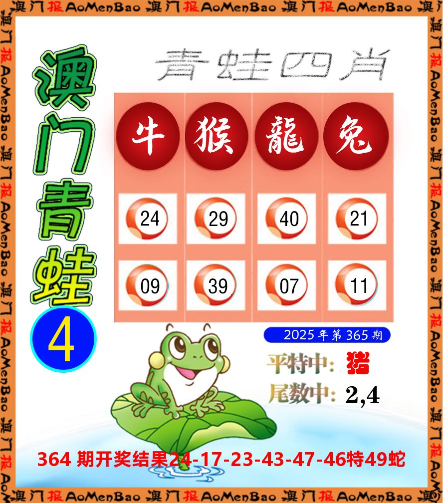 青蛙系列4 第365期
