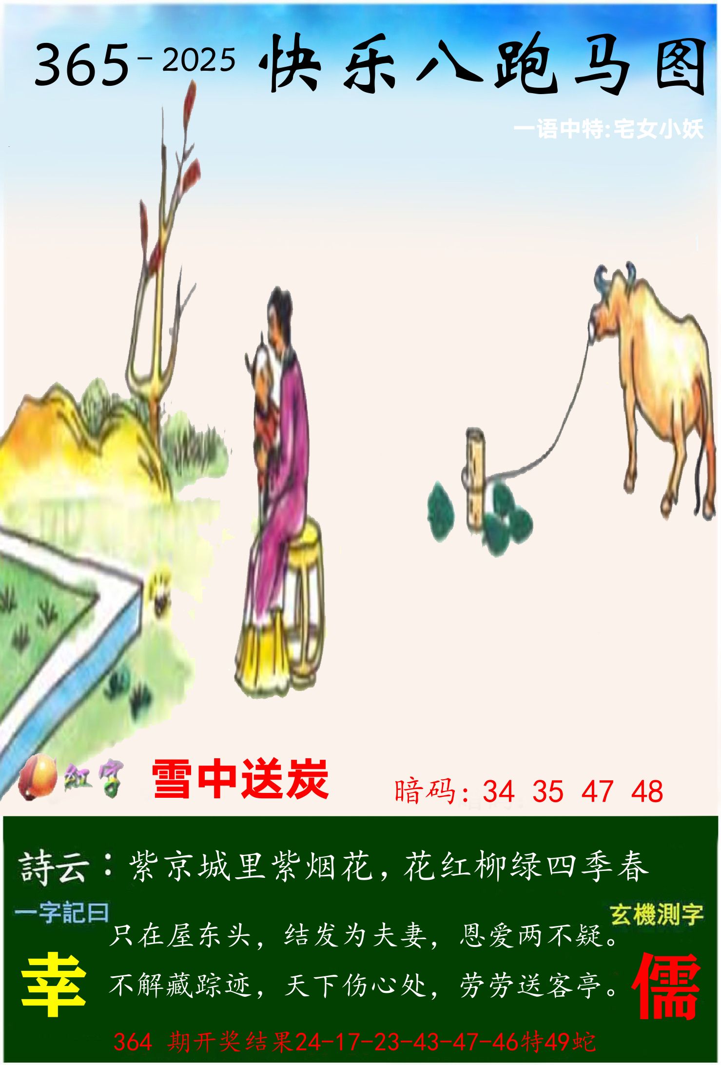 澳门跑马 第365期