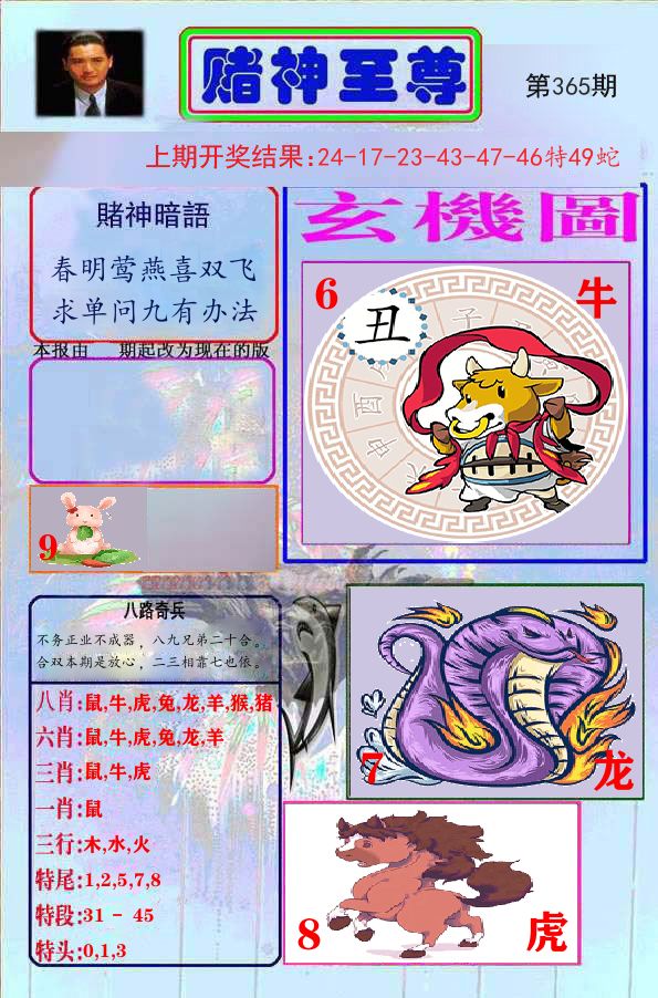 赌神至尊 第365期