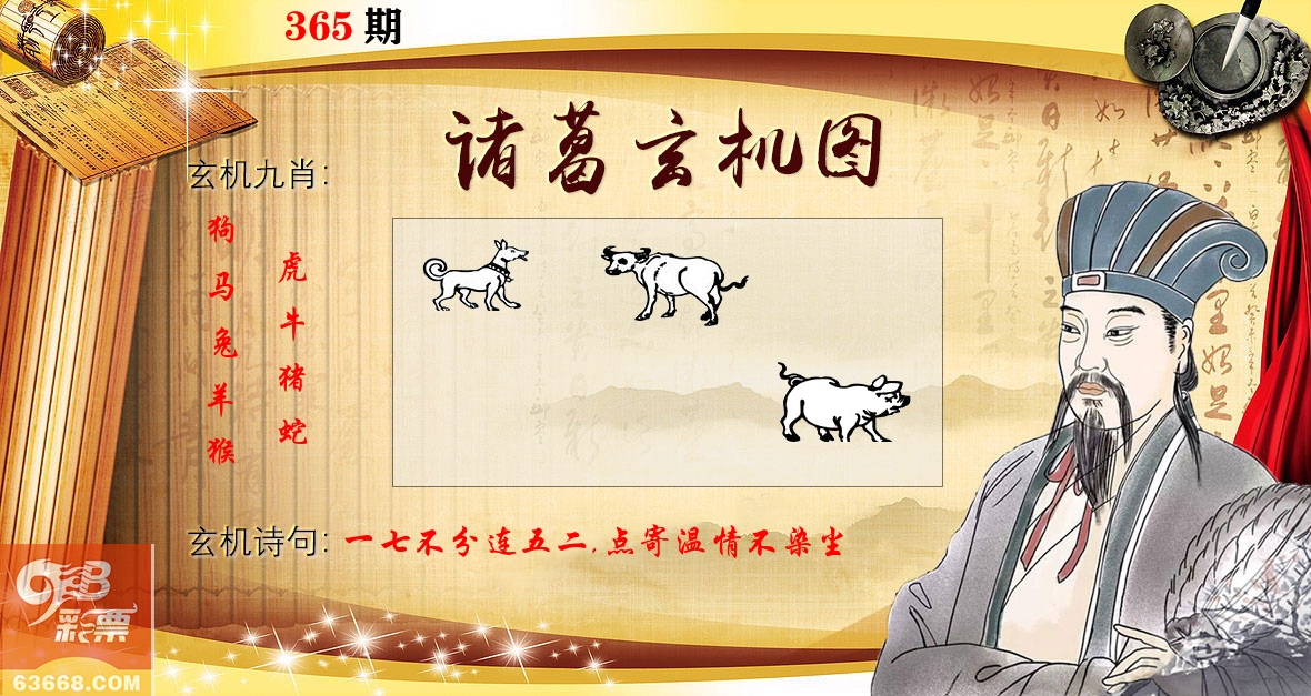 诸葛玄机图 第365期