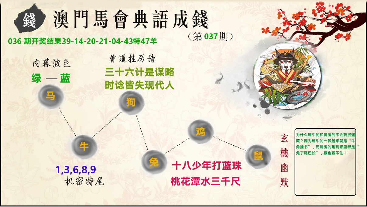 典语成钱 第37期