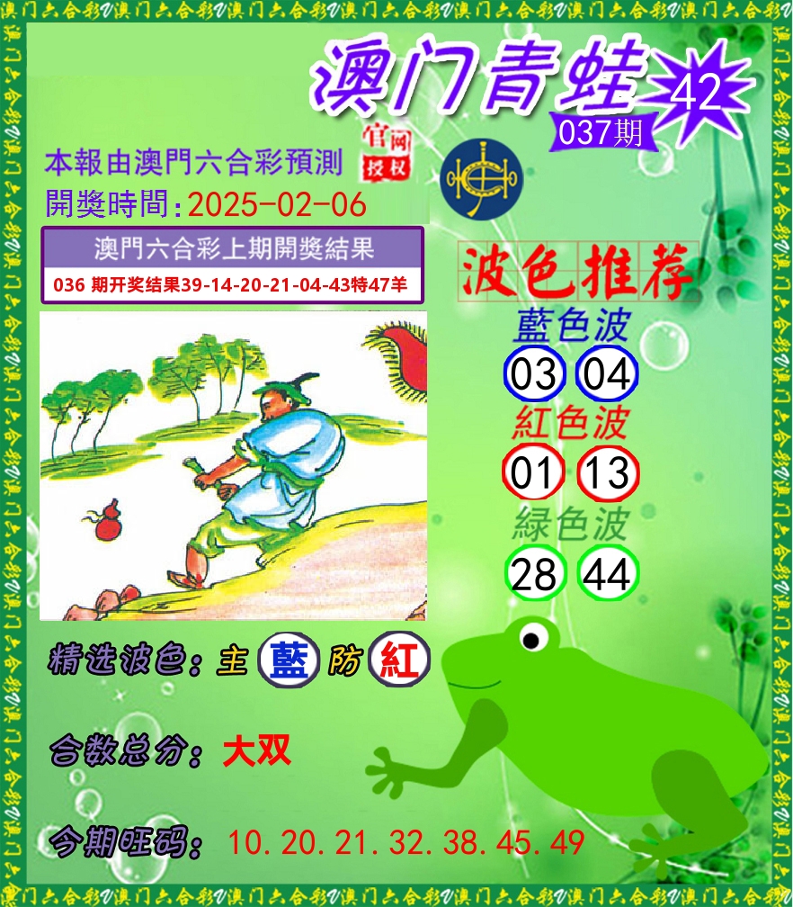 青蛙系列42 第37期