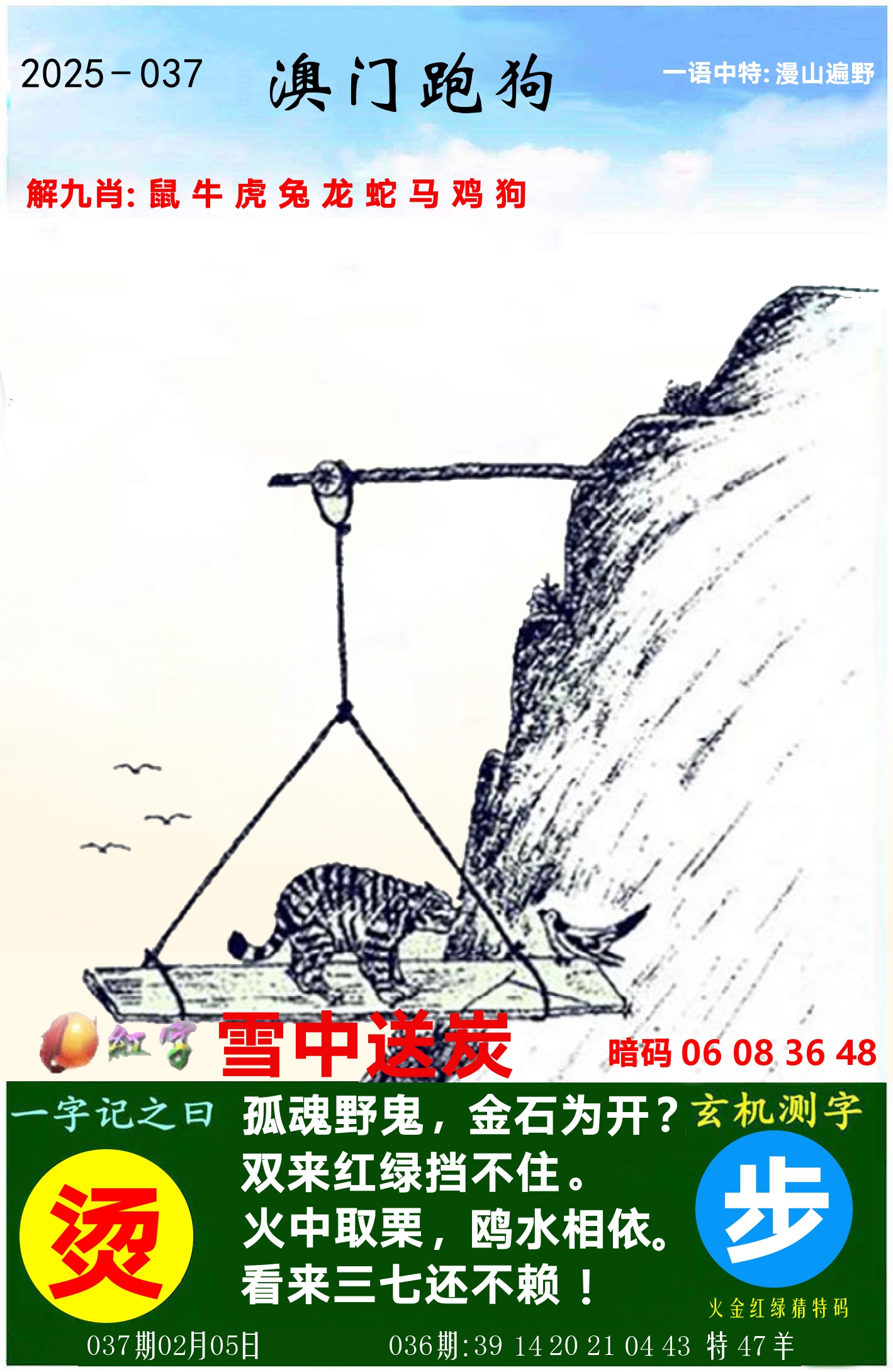 澳门跑狗图 第37期