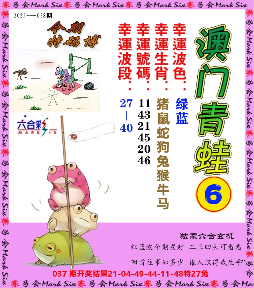 青蛙系列6 第38期