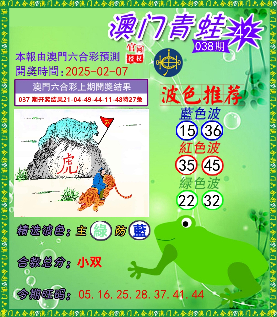青蛙系列42 第38期