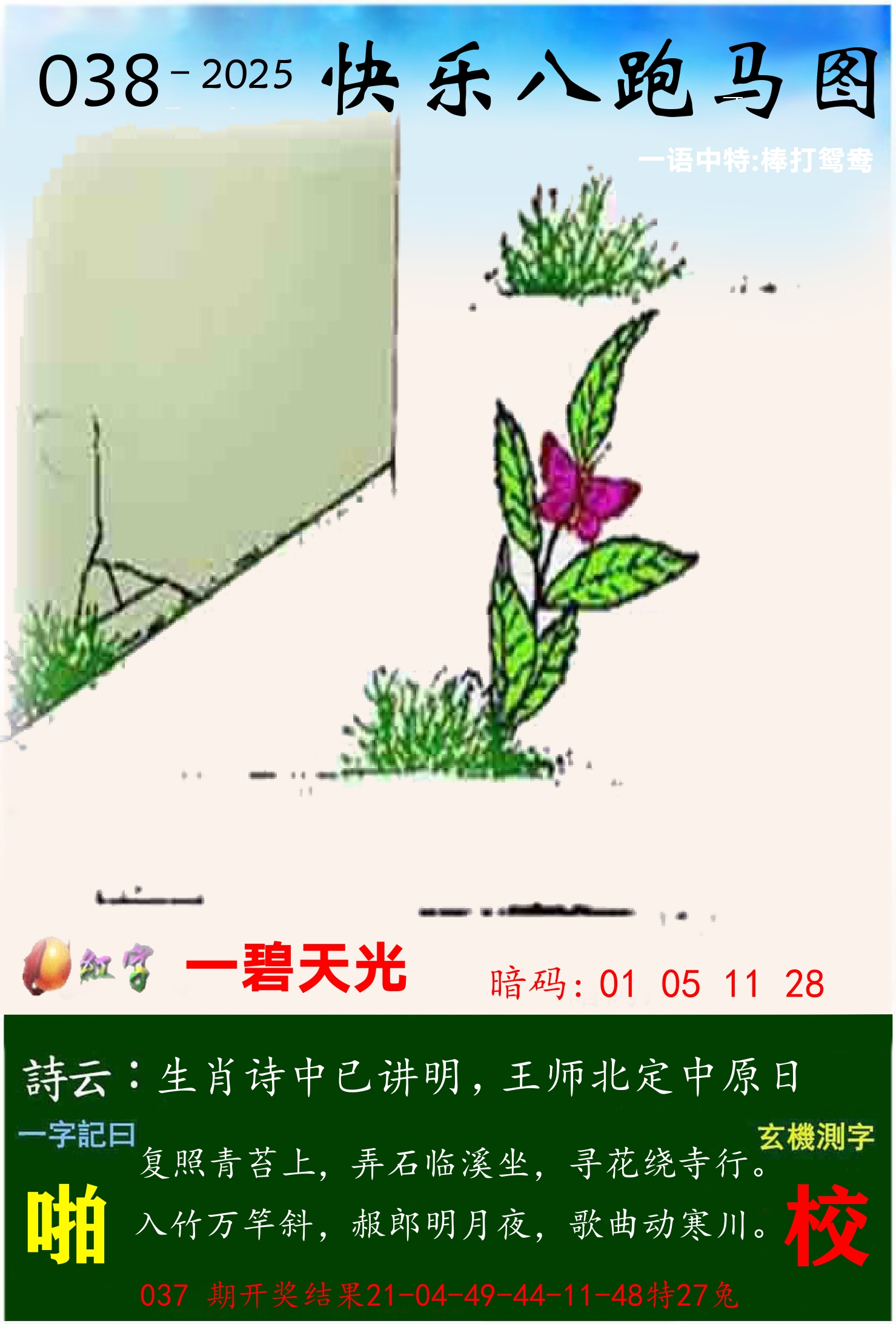 澳门跑马 第38期
