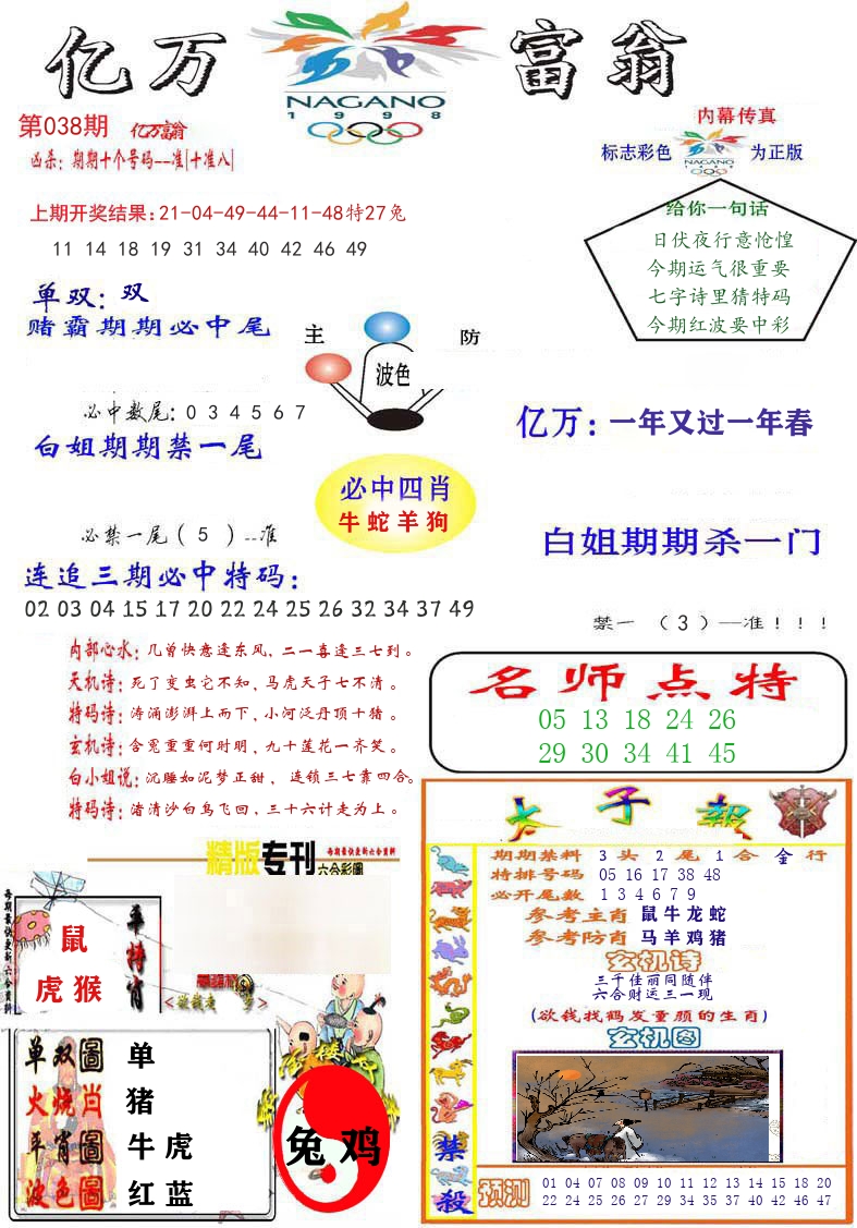 亿万富翁 第38期