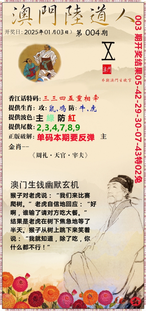 澳门陆道人 第4期