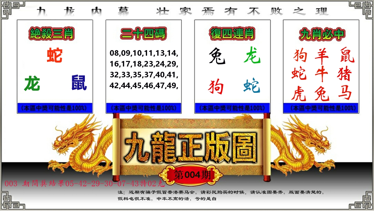 九龙正版图 第4期