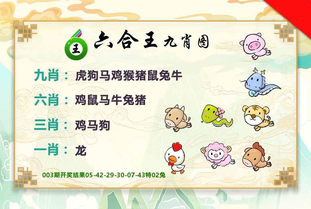 六合王九肖图 第4期