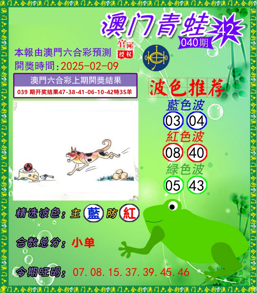 青蛙系列42 第40期