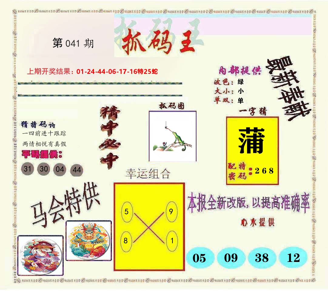 抓码王 第41期