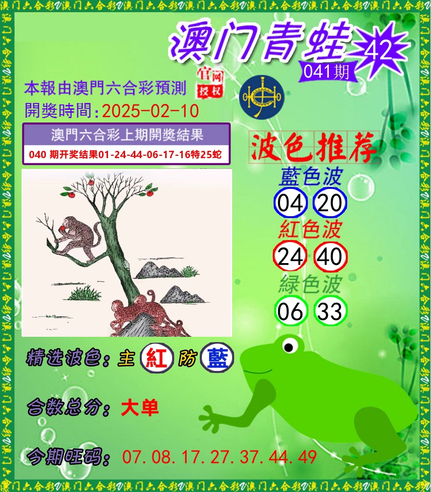 青蛙系列42 第41期