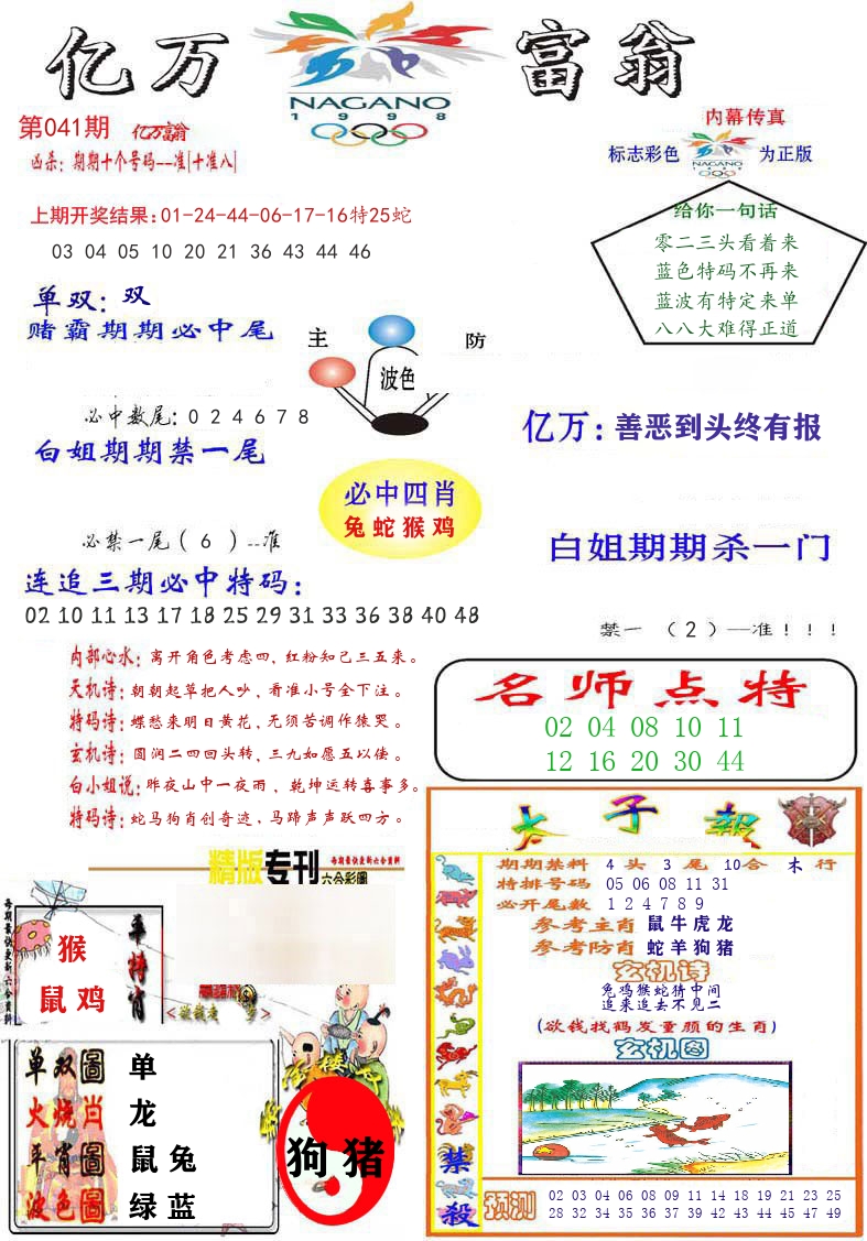 亿万富翁 第41期