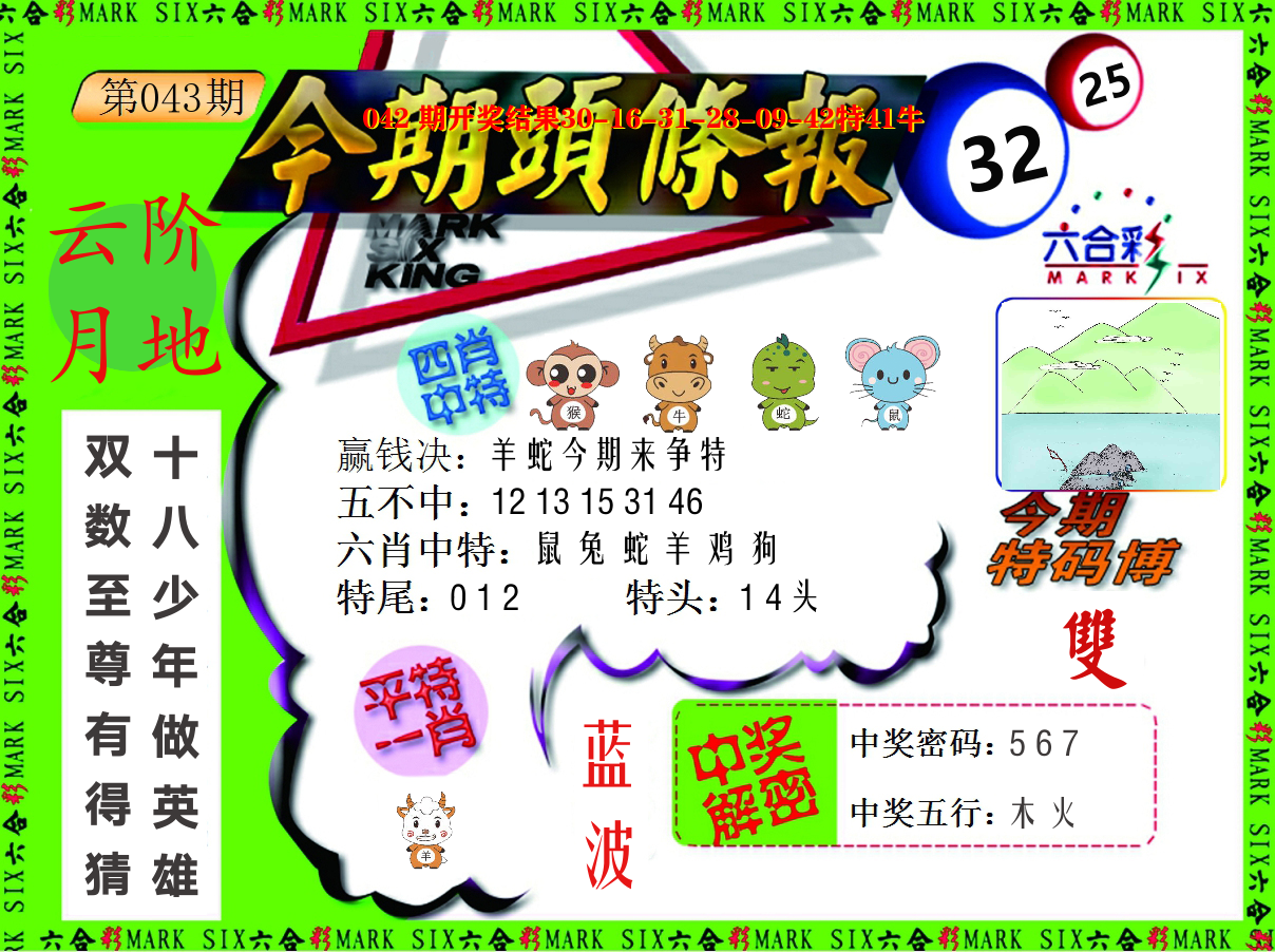 今期头条报 第43期