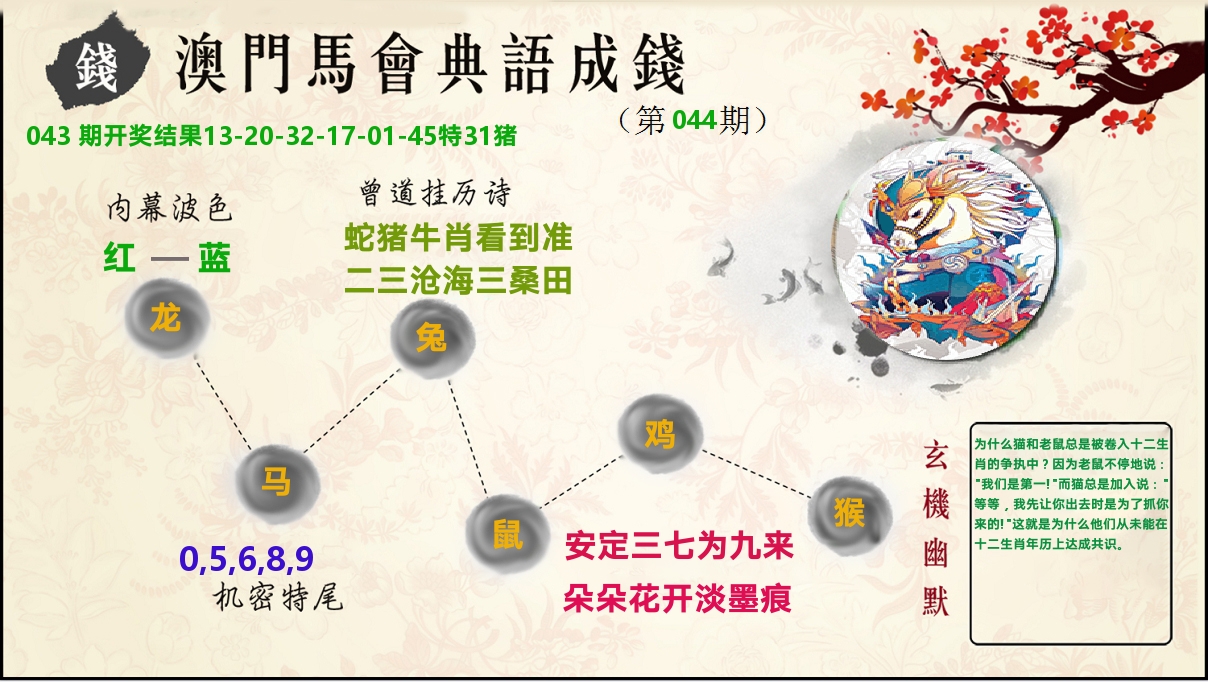 典语成钱 第44期