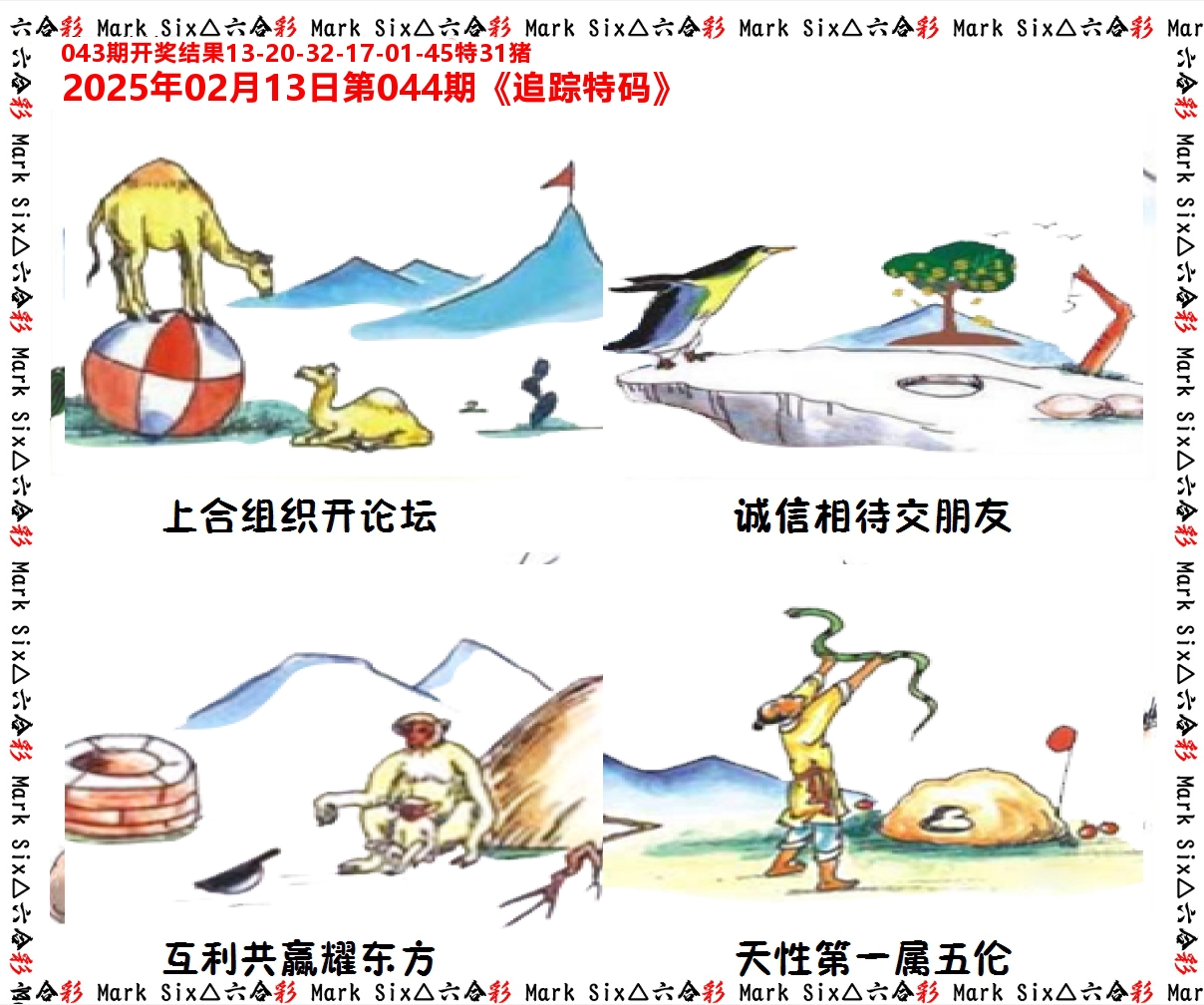 追踪特码 第44期