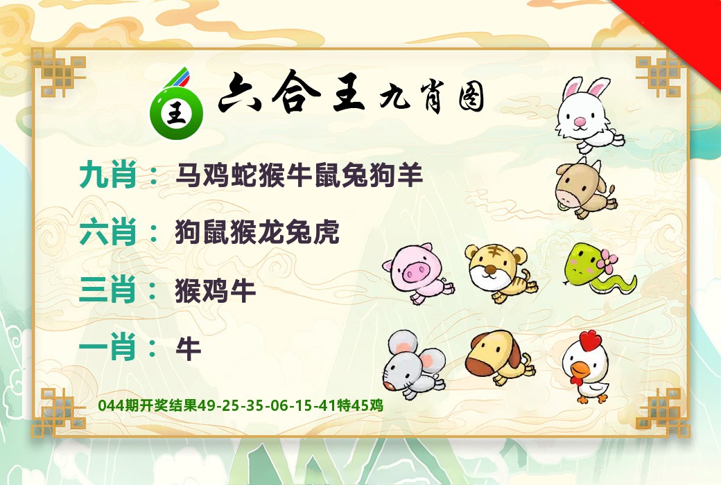 六合王九肖图 第45期